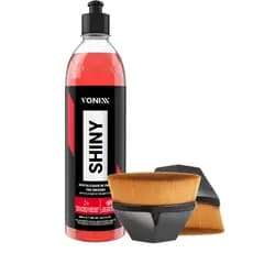Shiny vonixx 500ml e Pincel Interior Brush Para Detalhamento Líder