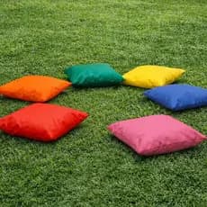 6 Capas para Almofadas Impermeáveis com zíper Kit 6 Capas para Almofada Decoração para Copa do Mundo 2026