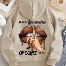 Moletom Canguru Keep Your Voiced Down Com Capuz  Bolso Casaco Feminino Masculino Flanelado Unissex