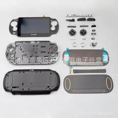 Adequado para o conjunto completo de acessórios da console PSVita1000, adesivo de toque traseiro da base, peças de repar