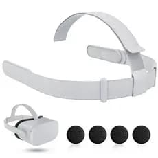 Compatível com Meta Quest 2 Faixa de Cabeça Original Ajustável Faixa de Cabeça Oculus 2 Faixa de Cabeça Ajustável Quest