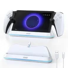 Doca de Carregamento Portátil PS5 Portal de Bom Valor, Doca Única de Carregamento Magnético para Jogos PS5 com Efeito de
