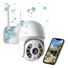 Camera Ip A8 YOOSEE Wifi Externa Hd Sensor De Movimento Ptz Speed Dome a Prova Agua Zoom 2 Antena