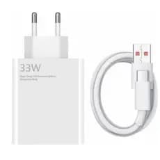 Carregador Mi Turbo 33w Para Xia Redmi Note 12 11 Poco X3