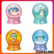 Re-Ment [Série Hatsune Miku] Cúpula de Cenário - Uma História Sazonal - 1 Caixa, Aprox. A90 x L140 x P80 mm, Feito de P