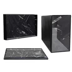 Capa Kit PC Monitor CPU Teclado Frente Transparente Aprova Dagua