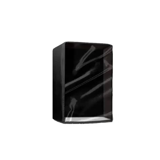 Capa para Air Fry 12 litros preta com frente transparente
