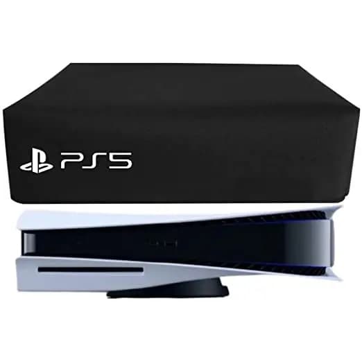 Capa para PS5 Horizontal Preta Impermeável FAT Slim Antipoeira