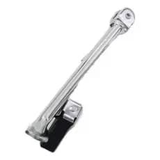 Cavalete Descanso Lateral Cg Titan Fan 125/150/160 Cromado Com Borracha
