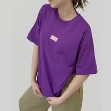 Camiseta Feminina Oversized Algodão 100% Transpirável | Ideal para Academia e Dia a Dia Promoção