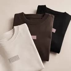 Kit 3 Camisetas Oversized Femininas Básicas Para O Dia A Dia Confortável 100% Algodão Promoção