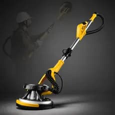 Lixadeira Girafa Drywall Elétrica Profissional Com Aspirador Para Gesso Parede E Teto