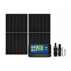 Kit Energia Solar Portátil 2 X Painel 120w Off Grid 12v 24v