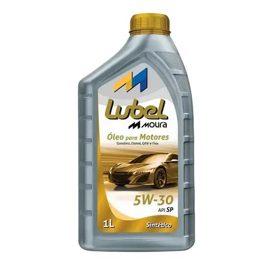 Óleo Moura Lubel 5W30 Sintético 1 Litro Original Para Motor Gasolina Álcool Flex Econômico