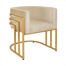 Poltrona decorativa de ferro tecido de veludo várias cores disponíveis aguenta até 150kg envio imediato