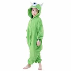 Pijama Kigurumi Original Personagem Mike Wazowski Unissex Infantil