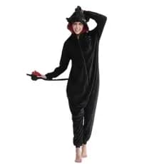 Pijama Banguela Dragão Cosplay Unissex Adulto ou Infantil