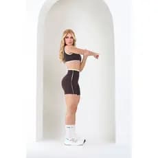 Conjunto Academia Fitness Short e Top Cintura Alta Moda Fitness