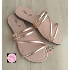 rasteirinha sandália tamanco chinelo rasteira calçado femenina verão conforto promoção