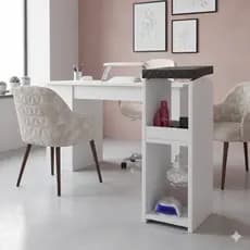 Suporte Apoio Para os Pés Pedicure Podologia Manicure em MDF Descanso Organizador Nails Tripe