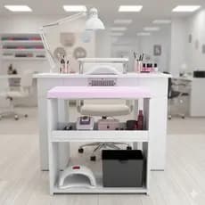 Suporte Para os Pés / Perna Pedicure Podologia Manicure em MDF
