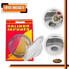 Ralinho Japonês Inox 3.1/2 Overtime Anti Entupimento Ralo Pia Cozinha Banheiro