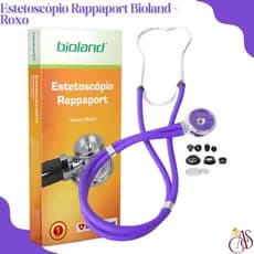 Estetoscópio Modelo Rappaport Adulto e Infantil Colorido - Bioland