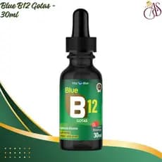 Blue B12 Gotas 30ml – Suplemento Vitamina B12 em Gotas com Sabor Morango