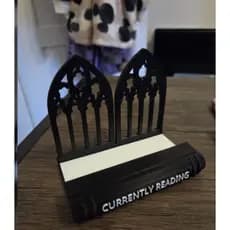 Suporte de kindle e livro- Leitura atual