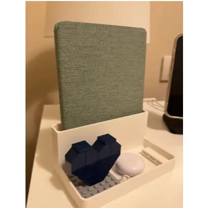 Suporte de Kindle com porta treco- 3D