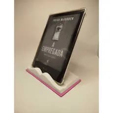 Suporte de kindle- 3d- mundo literário- leitor