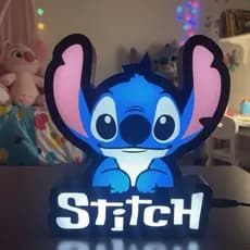 Luminária Stitch Caixa de luz Led lilo