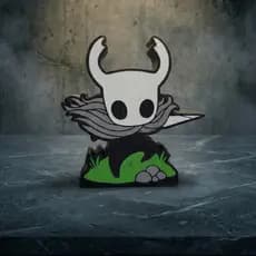 Luminária Hollow Knight LightBox Caixa de luz Led Cavaleiro Oco