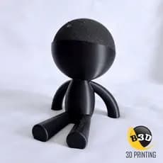 Suporte de Alexa Echo Dot 4 e 5 Base Boneco