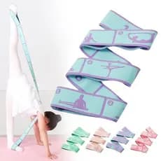 Faixa Elástica Ginástica Yoga Esticada Dança Ballet Resistência Esportiva