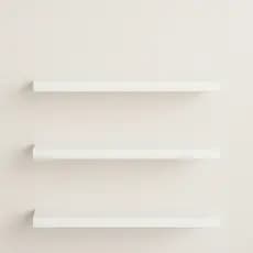Prateleira Branca 50x10cm – Mais Espaço para Decorar e Organizar com Estilo!