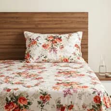 Jogo de Cama 3 peças Casal Floral Macio