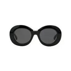 Óculos de sol estilo olho de gato estilo ocidental, novo estilo oval com proteção solar