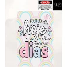 Quadro decorativo 1 peça Tema Seu melhor todos os dias -  Motivacional - Disponível em diversas opçõ