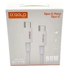 Cabo Tipo C Para Tipo C 15 Pro Cb79 A`gold Branco
