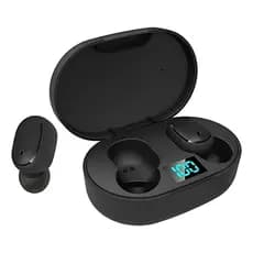 Fone Tws E6s In-ear Preto Bluetooth 5.3 C/ Microfone