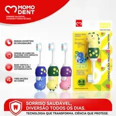 MOMODENT Escova Dental Infantil de Dinossauro