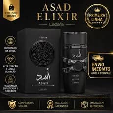 Perfume Asad Elixir Lattafa Perfume Árabe 100 Ml