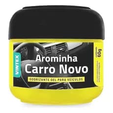 Cheirinho Para Carro Novo Aroma Gel Vintex 60g Aromatizante