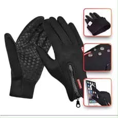 Luvas Térmicas Unissex para Ciclismo e Esportes - Compatível com Tela Touch Screen, Ideal para Manter as Mãos Quentes
