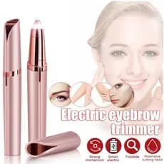 Depilador Elétrico de Sobrancelha Portátil Feminino | Aparelho Removedor de Pelos Facial Indolor e à Prova d’Água,USB Re