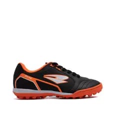 Chuteira Society Infantil Dray Preto/Laranja