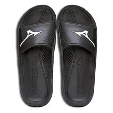 Chinelo Slide Unissex Mizuno Enerzy EVA Leve Confortável Macio Preto