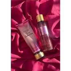 Kit Body Splash + Creme Hidratante Pure Seduction com Glitter 250ml | Feminino | Fragrância Marcante | Envio Rápido