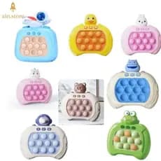 kit 10 Brinquedo Anti-Stress Pop It Eletronico Brinquedo Bolhas De Empurrar Rápido Para Crianças e Adultos